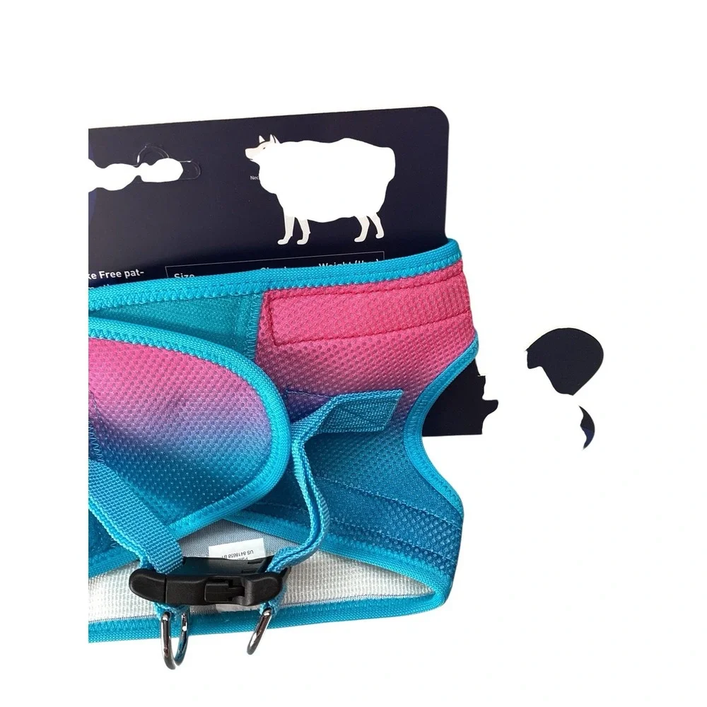 Doggie Design |American River Choke Free Dog Harness |Ombre - Sugar Plum | Small